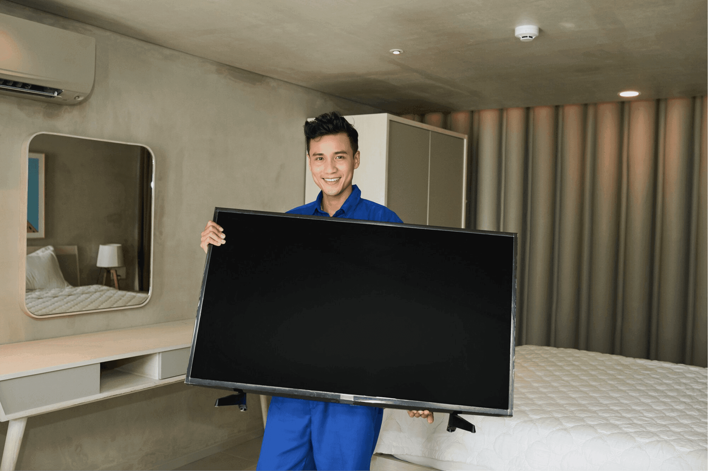 Hanging the TV on the wall